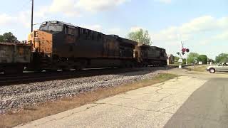 CSX Q400-21/L228-22/B621-19 you will see AC44CWs ET44AH & ES40DC LHF with a Horn Salute by Dunn NC