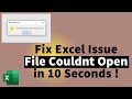 Quick Fix for 'Excel File Can't Open in Protected View' Error in 10 Seconds 🔧