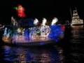 Dana Point yacht club xmas boat contest