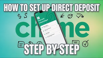 How to Set Up Direct Deposit with Chime - Chime Direct Deposit Tutorial 2025