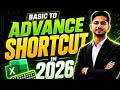 15 Excel Shortcut Keys Every Office Worker Must Know