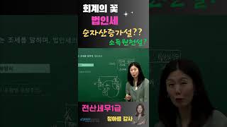 [전산세무1급] 회계의 꽃 &quot;법인세&quot; 순자산증가설??
