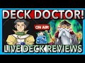LIVE DECK DOCTOR! Let's Fix Your Deck Up!