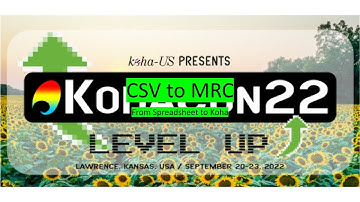 From csv to mrc: Converting Your Spreadsheet into MARC Records