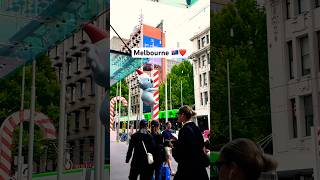 Melbourne Australia, Myer Christmas Windows 2024 #walkthrough #beautifulcity #melbourne