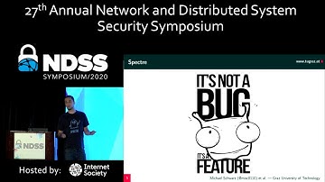 NDSS 2020 ConTExT: A Generic Approach for Mitigating Spectre