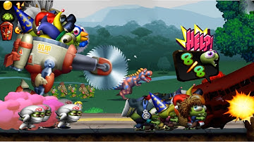 Zombie Tsunami Max Level 197 - Mecha & Ninja & Balloon Zombie - Mission: Destroy 20 telephone cabins