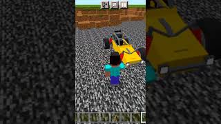 Minecraft: PUBG EXTREME VEHICLES MOD / DRIVE TO Steve #shorts screenshot 2