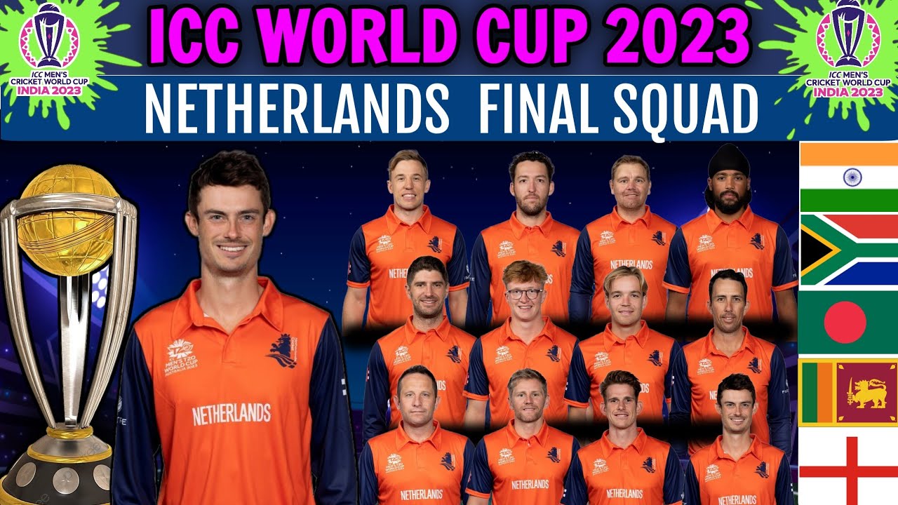 ICC World Cup 2023 Netherlands Team Final Squad Netherlands Squad icc-world-cup-2023-netherlands-team-final-squad-netherlands-squad