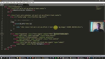PHP-Session-Belépés 1. rész
