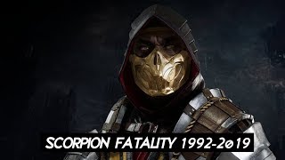 Mortal Kombat: All Scorpion Fatality | 1992-2019