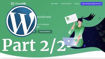 How to connect Google Spreadsheet to WordPress. Part 2/2
