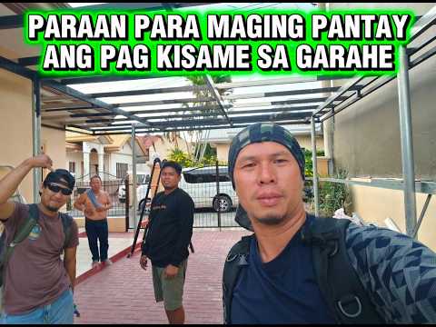 MGA PARAAN PARA MAGING PANTAY ANG KISAME SA GARAHE. #pugongbyahero #pbteamdavao