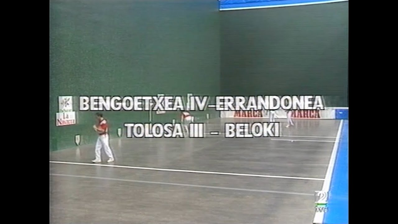 BENGOETXEA IV - ERRANDONEA vs TOLOSA III - BELOKI (Deportivo · 1994) Mano
