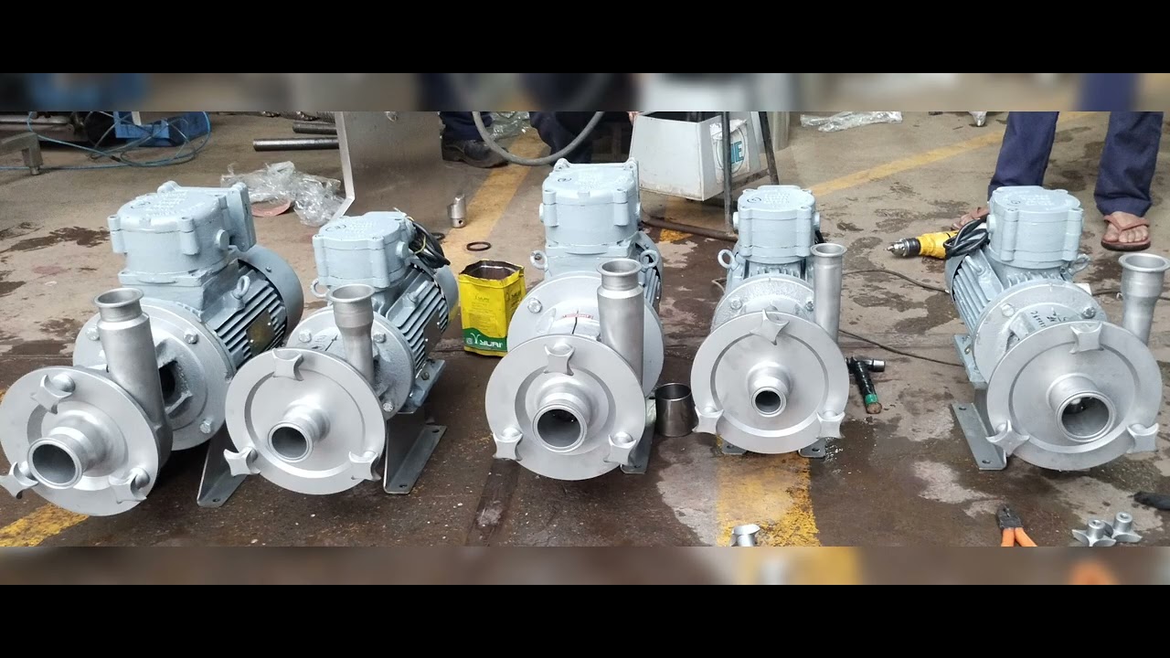 ATS Stainless Steel Centrifugal Pump. - YouTube