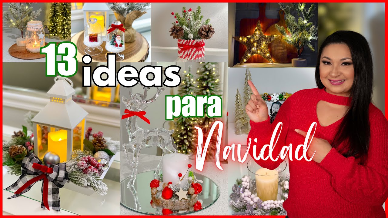 IDEAS para DECORAR en NAVIDAD 2023 / Manualidades y Decoración / Christmas Decor ideas