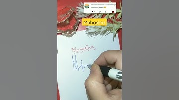 Mohasina Signature✍️#summerofshorts #shorts #shortsfeed #sign