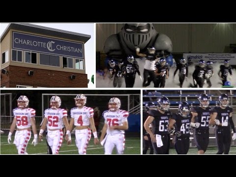 Charlotte Christian vs Davidson Day (Davidson, NC) - HSFB North Carolina: UTR Highlight Mix 2016