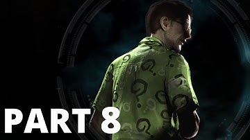 BATMAN ARKHAM KNIGHT Gameplay Part 8 - THE RIDDLER CHALLENGE theradbrad no commentary