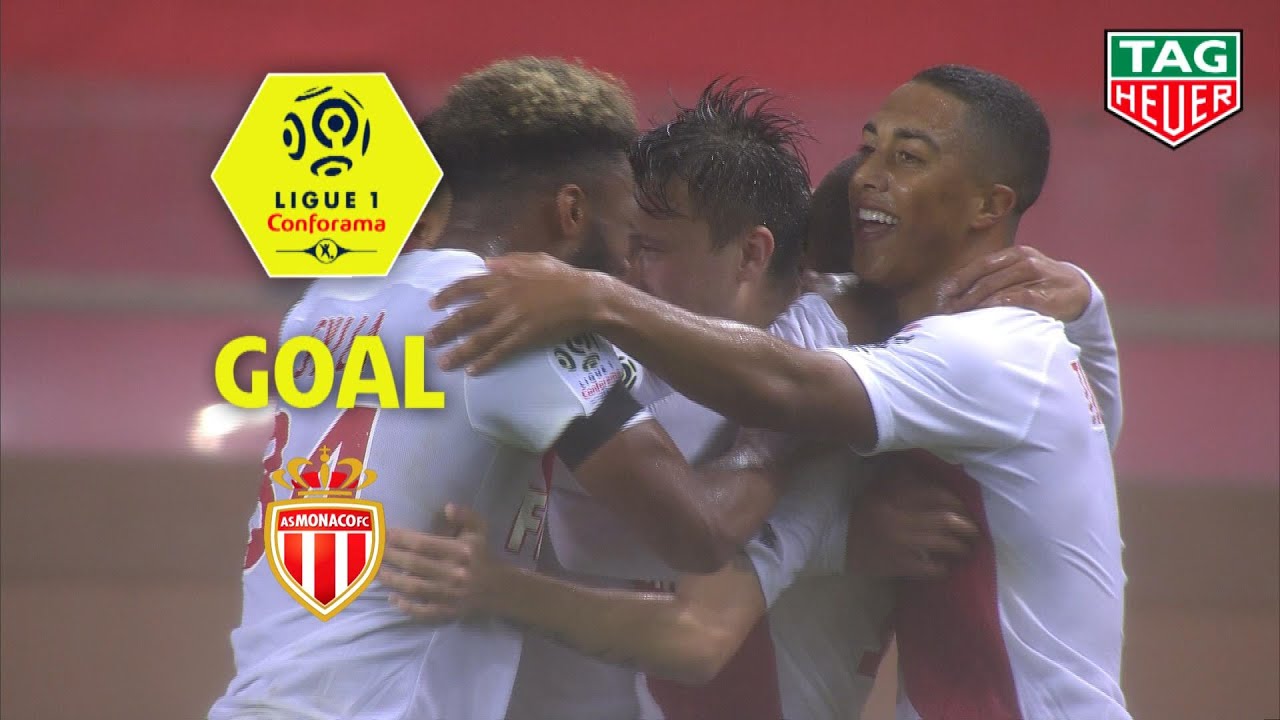 Goal Benjamin HENRICHS (30') / AS Monaco - Dijon FCO (2-2) (ASM-DFCO) / 2018-19