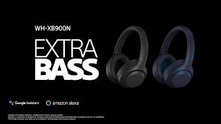 Sony EXTRA BASS™ Wireless Noise Cancelling Headphones WH-XB900N Official  Video - YouTube