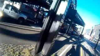 My Topeak trolley crate comes off my bike rack
