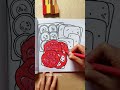 Classic British Tomato Sandwich Coloring Activity Page
