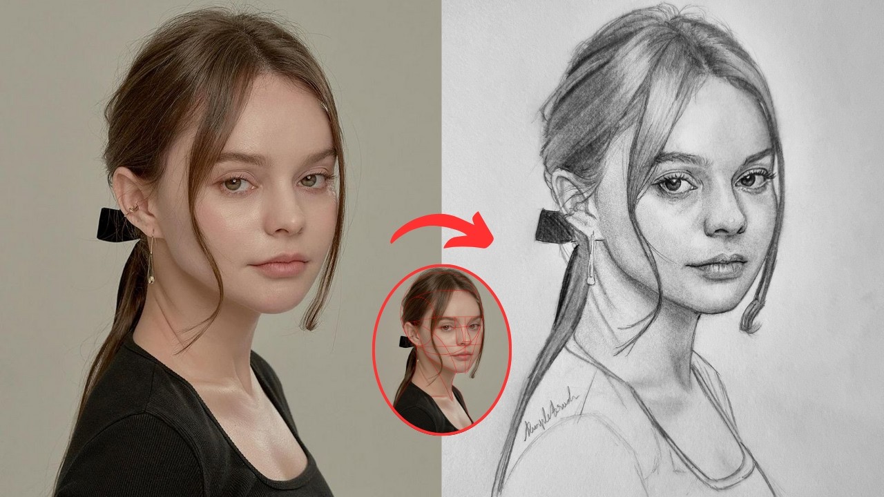 Master Proportions and Shading: 3/4 Portrait Drawing with the Loomis ...