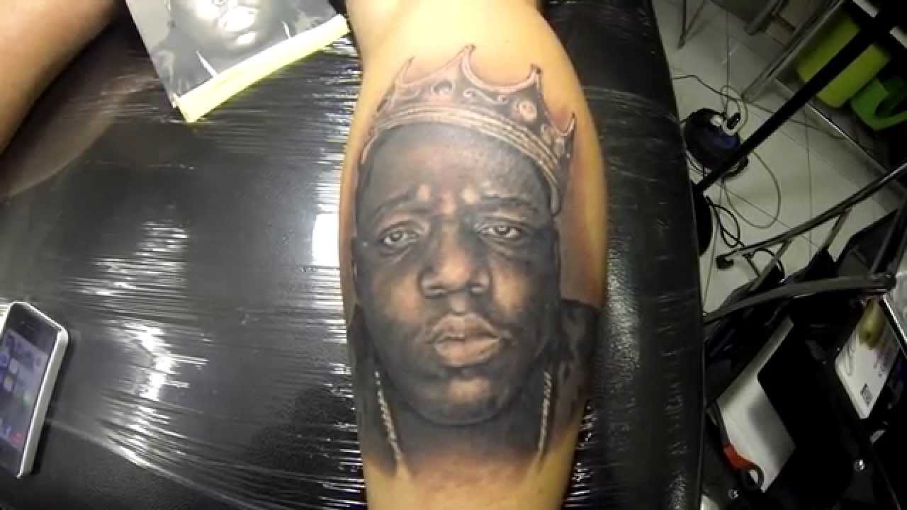 The Notorious BIG tattoo by Ben Tats  Photo 30695