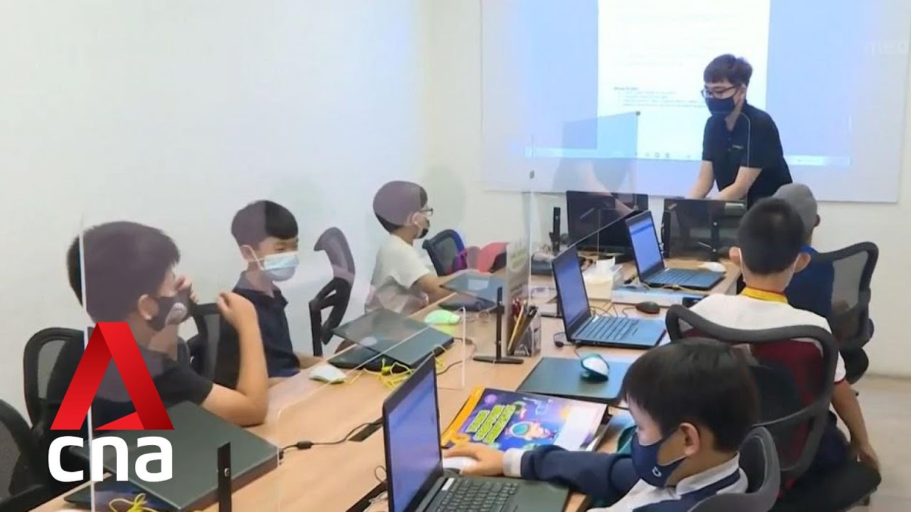 More children taking classes on coding at a younger age - YouTube