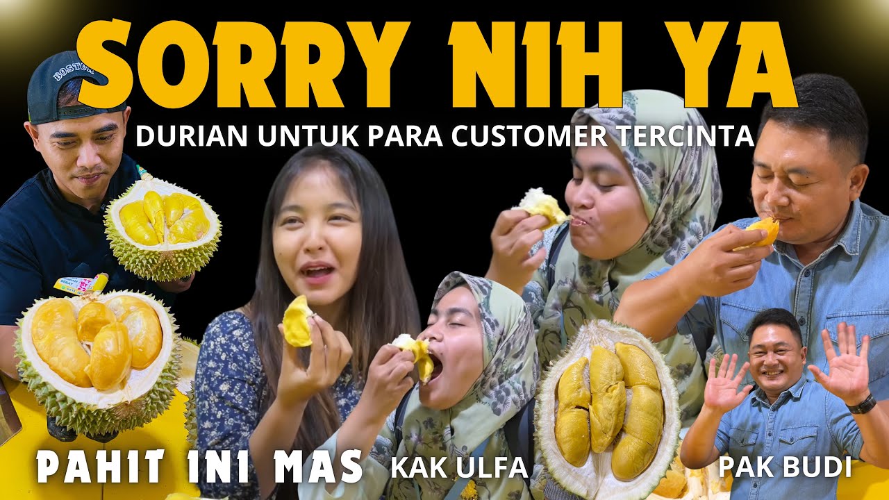 KULIT LUARNYA SEPERTI ITU ⁉️ SORRY NIH YA #durian #musangking #duriandurihitam #masduren