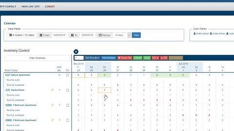 Calendar - Inventory Control