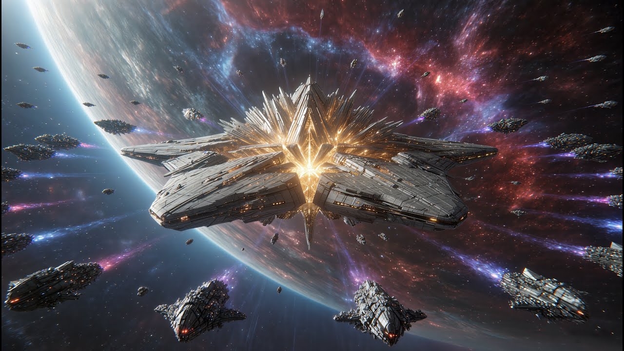 Golden Fleet Awakens Amid Silence Of Stars HFY | Sci-Fi Stories
