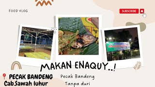 PECAK BANDENG Khas kota Serang | Makan Pecak bandeng Tanpa duri 😮😮 WAJIB COBA