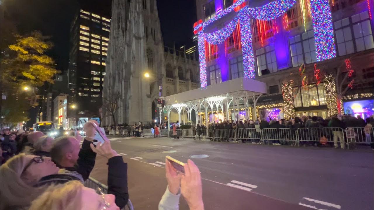 Saks Fifth Avenue Light Show 1 YouTube