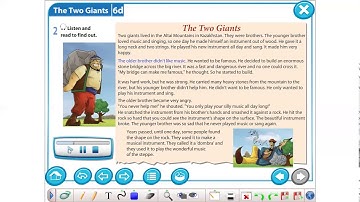 Excel 5 M 6 ex  2 p  82 The two giants Listen and read
