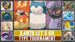 Pokémon Let's Go Tournament | Which is Kanto's Best Type?