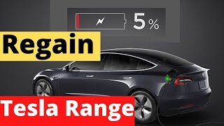 How to Recalibrate Your Tesla Battery To Regain Range