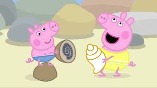Peppa and George at the Rock Pool 🐷🦀| Peppa Pig  Family Kids Cartoon