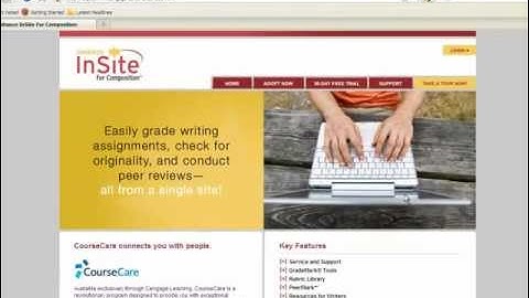 Creating Your Enhanced InSite Account for Instructors