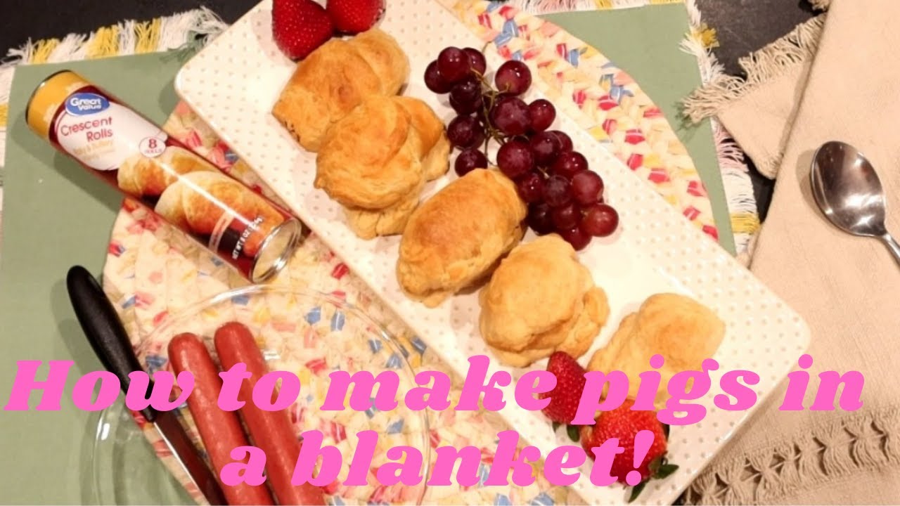 How to make pigs in a blanket! YouTube