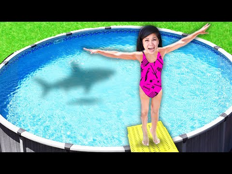 DUNK TANK into SCARY MYSTERY WATER!