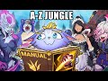 I tried every champ starting with x y z in the jungle so you wont have to  az jungle finale