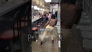 Waffle House Worker Deflects Flying Chair Like Its Nothing During Late Night Brawl 