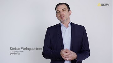 The KNIME Partner Program: Stefan Weingaertner, DATATRONiQ