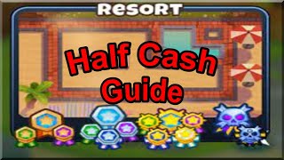 BTD6 Resort - Hard Mode || Half Cash