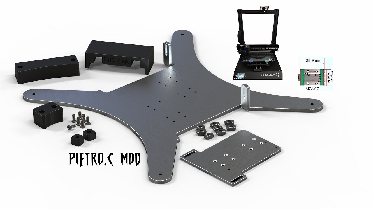 ARTILLERY SIDEWINDER X1  GUIDE LINEARI (Mia Mod)