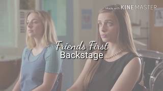 Video thumbnail of "Friends First - Lyrics || Backstage Season 2"