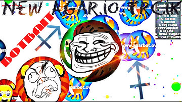 Agar.io Gameplay | BOTBAITS | NEW TRICK?