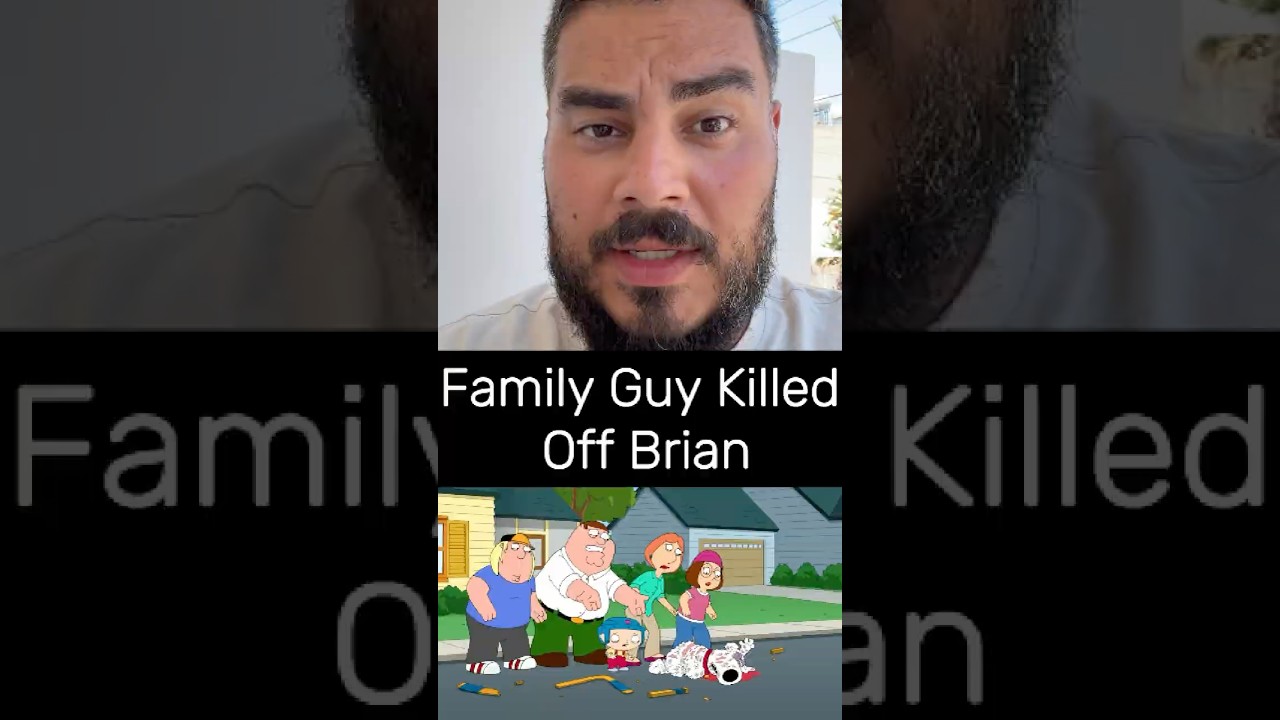 Why Family Guy Killed Off Brian Why Family Guy Killed Off Brian